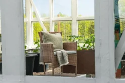 2er Set - Marina Gartenstuhl in Rattanoptik