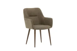 2er Set - Stuhl Future mit Beinen in modernem Walnussbraun
