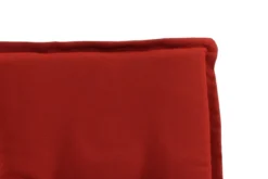 6er Set - Stuhlkissen Philly aus Polyester in Grau, Rot