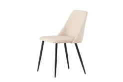 2er Set - Stuhl Liora aus weichem Polyestersamt
