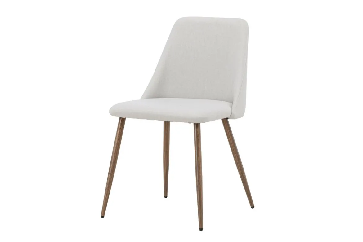 2er Set - Stuhl Liora aus weichem Polyestersamt