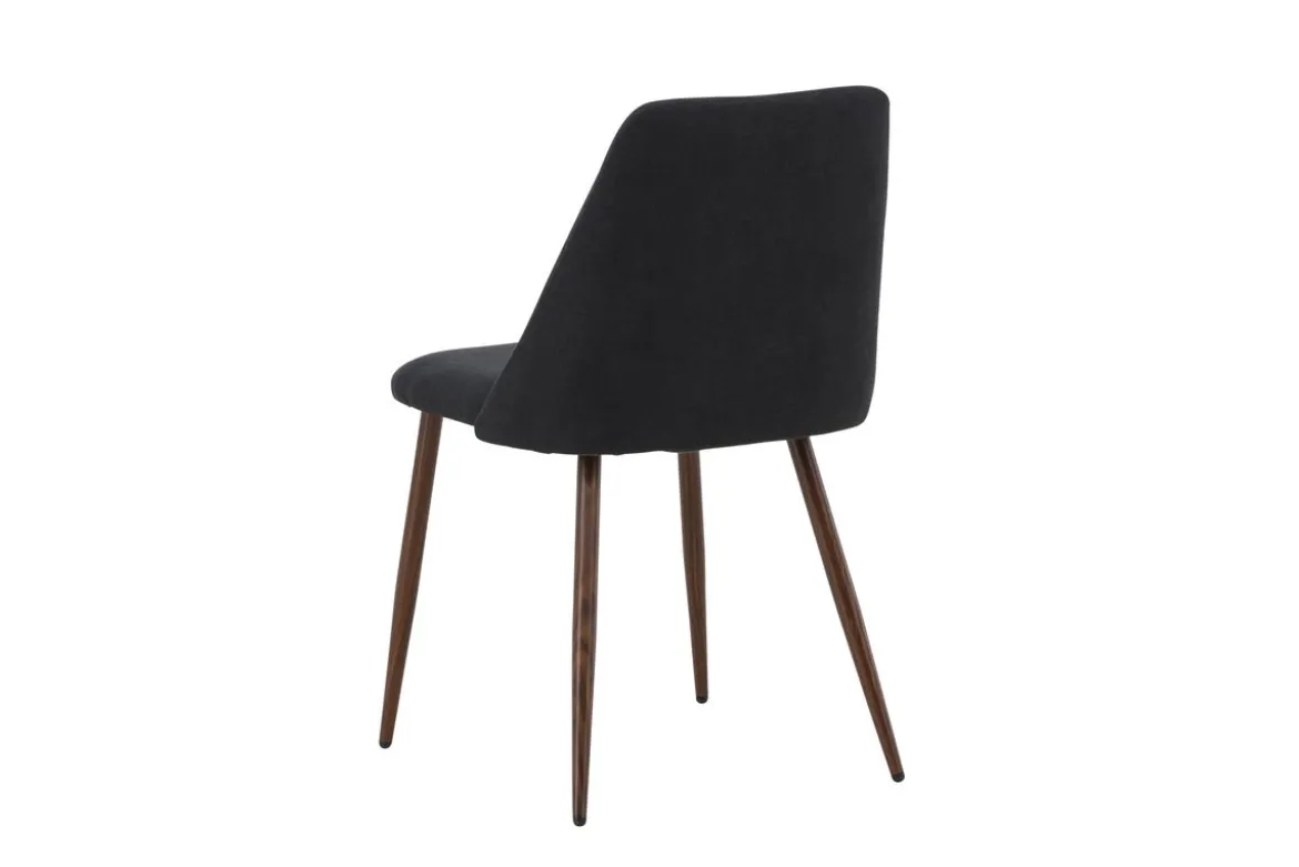 2er Set - Stuhl Liora aus weichem Polyestersamt