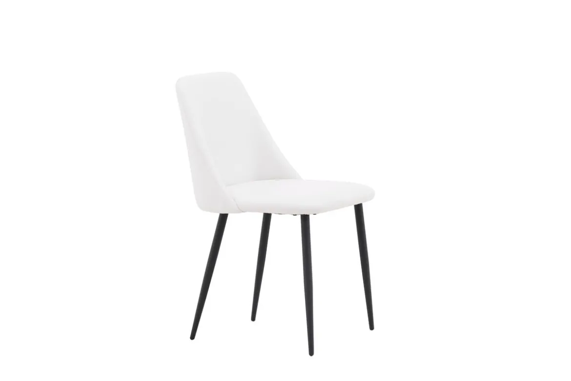 2er Set - Stuhl Liora aus weichem Polyestersamt
