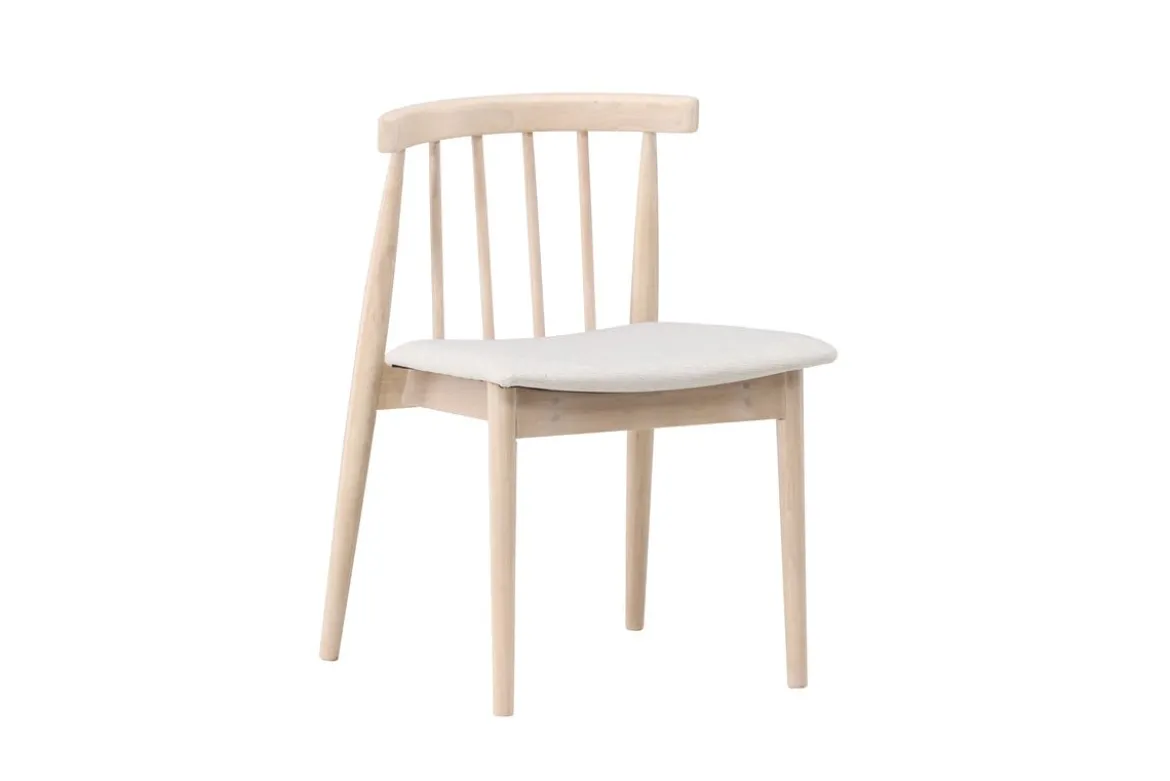 2er Set - Stuhl Ländle im weiß gewaschenen Skandi-Design