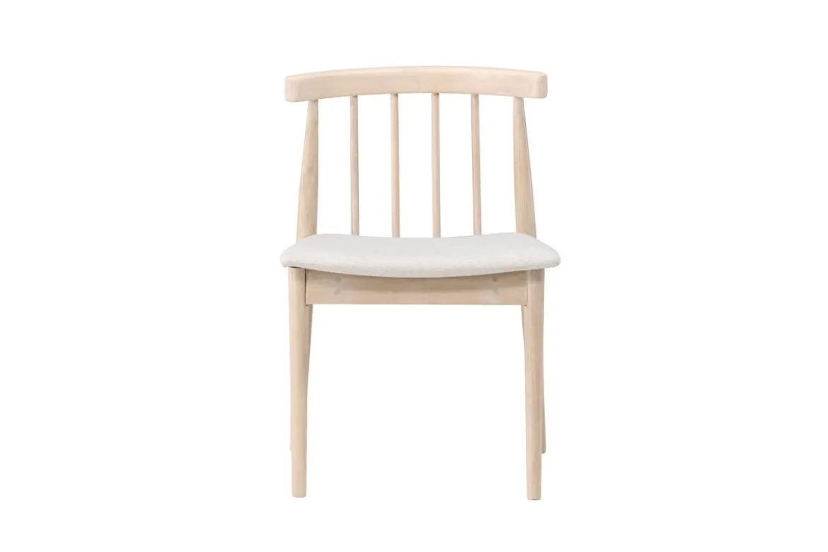2er Set - Stuhl Ländle im weiß gewaschenen Skandi-Design