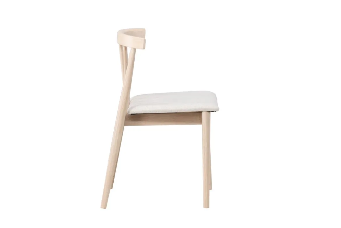 2er Set - Stuhl Ländle im weiß gewaschenen Skandi-Design