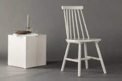 2er Set - Stuhl Lünemann, moderner Holzstuhl in 5 Farben