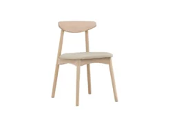 2er Set - Stuhl Malte aus lackiertem Eichenholz