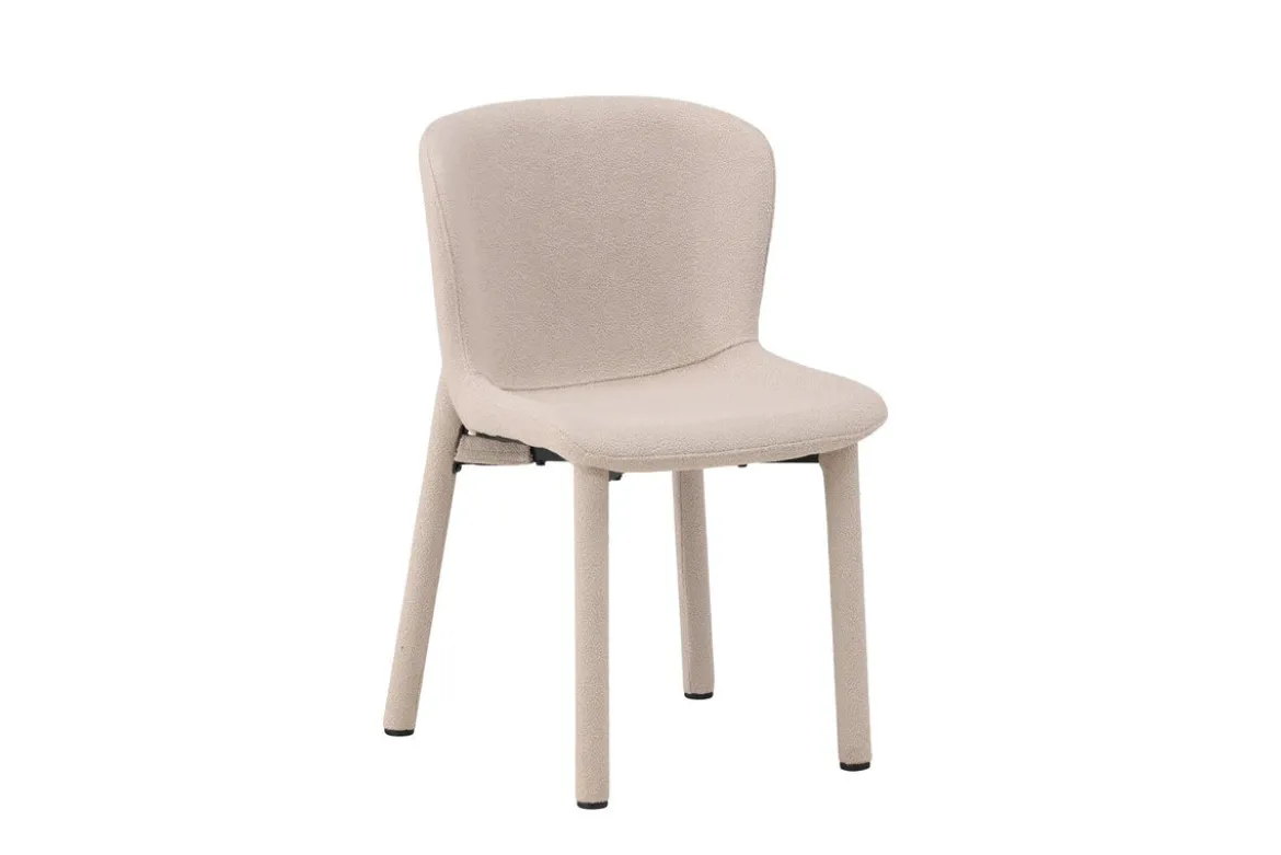 2er Set - Stuhl Marie mit Bouclé-Bezug
