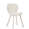 2er Set - Stuhl Milio in edlem Beige