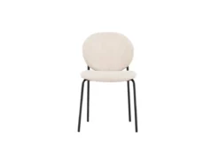 2er Set - Stuhl Opal mit beigen Leinenbezug