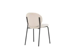 2er Set - Stuhl Opal mit beigen Leinenbezug