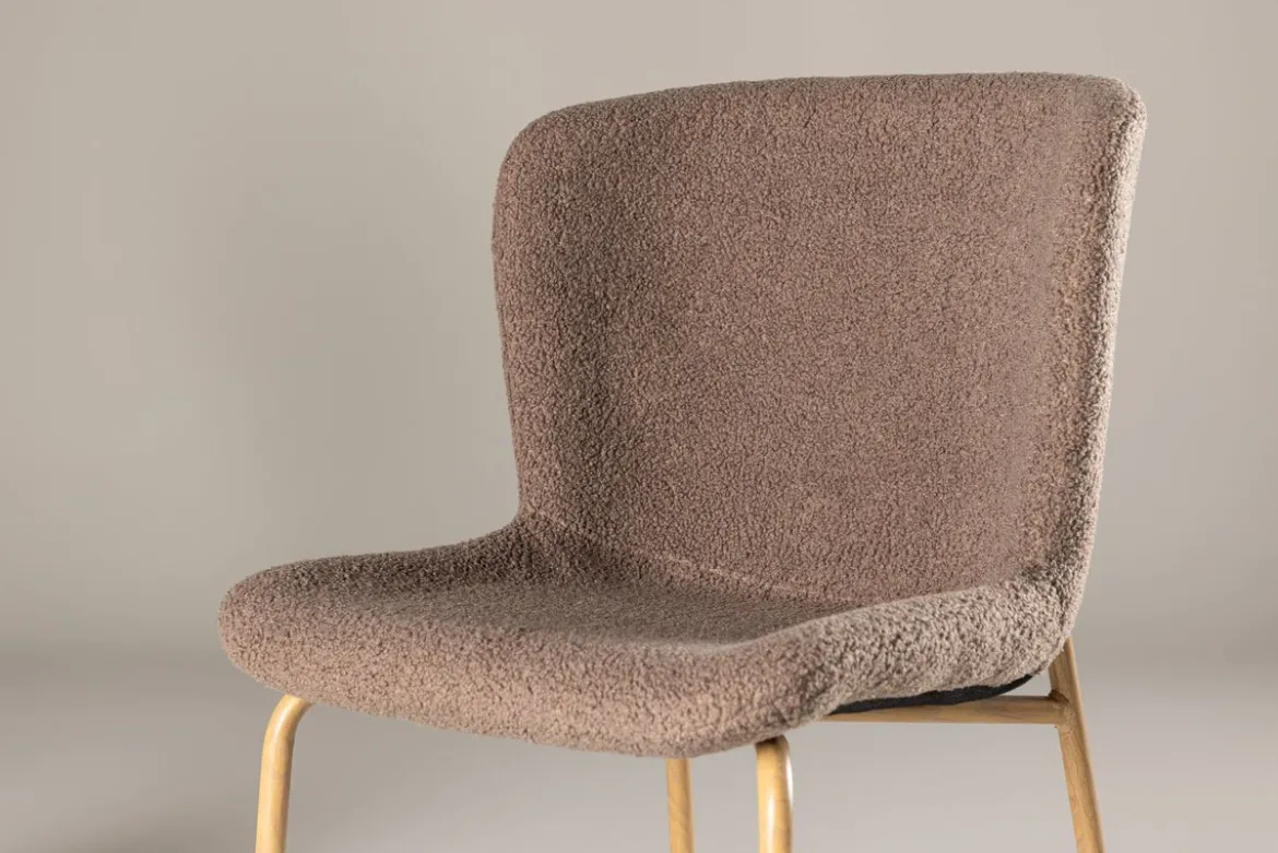 2er Set - Stuhl Parisienne in Dunkelbraun