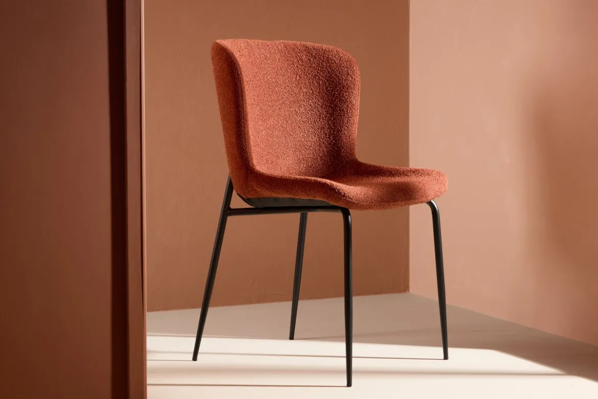 2er Set - Stuhl Parisienne in Rot