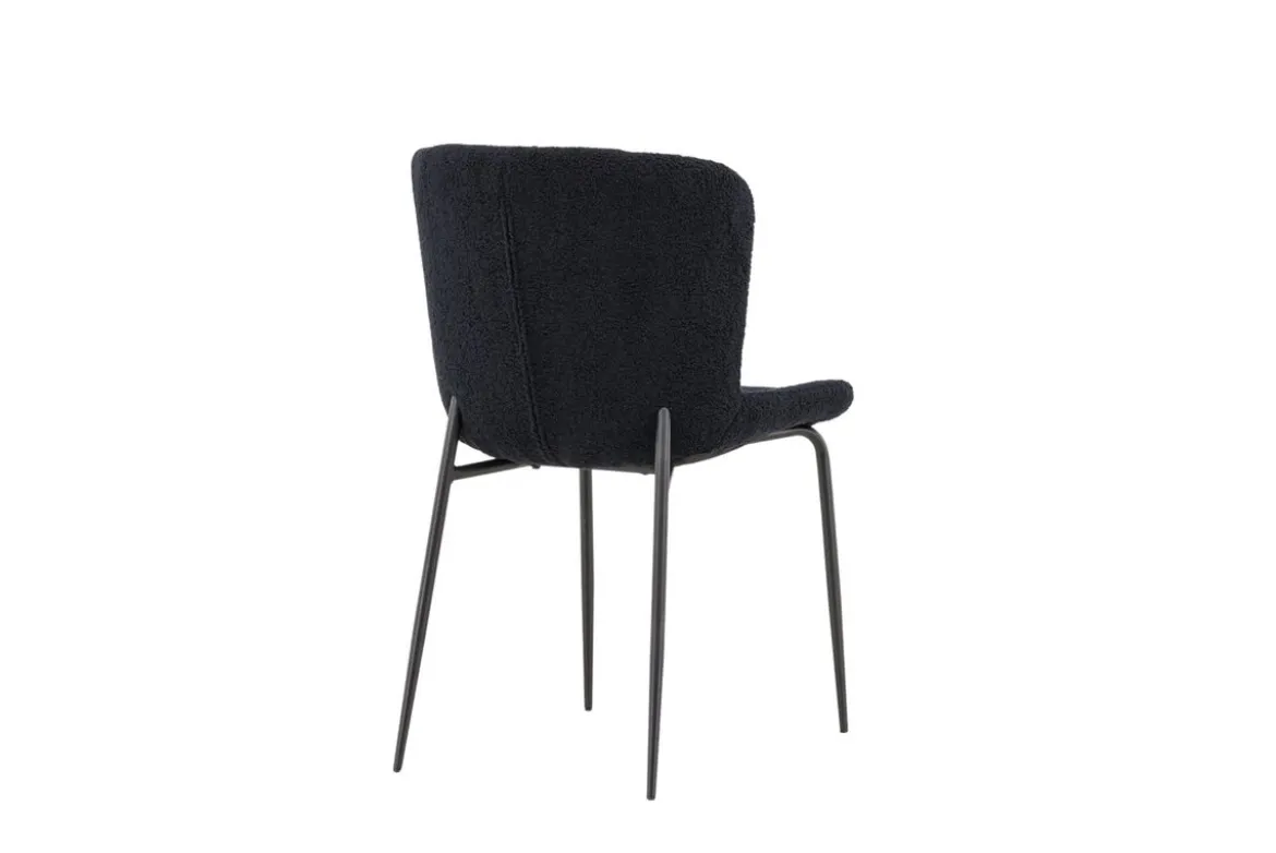 2er Set - Stuhl Parisienne mit weichem Bouclé