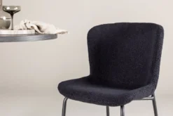 2er Set - Stuhl Parisienne mit weichem Bouclé