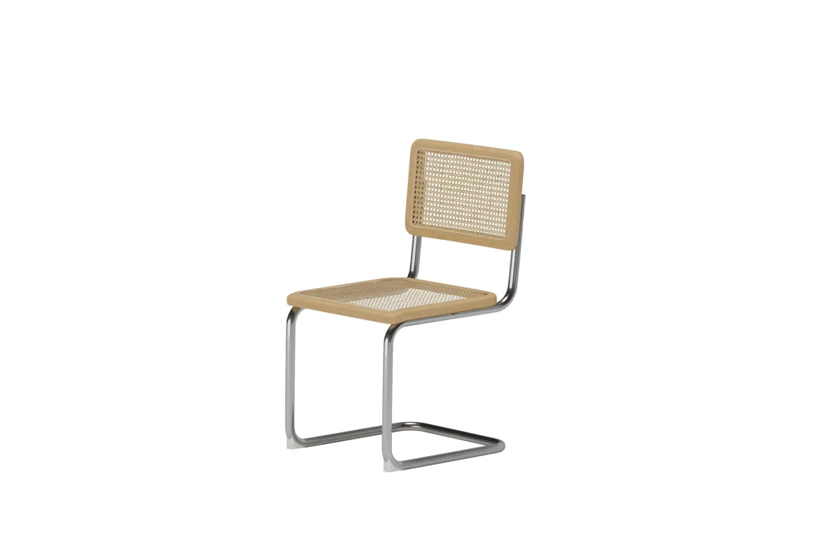 2er Set - Stuhl Taleno aus naturfarbenem Rattan