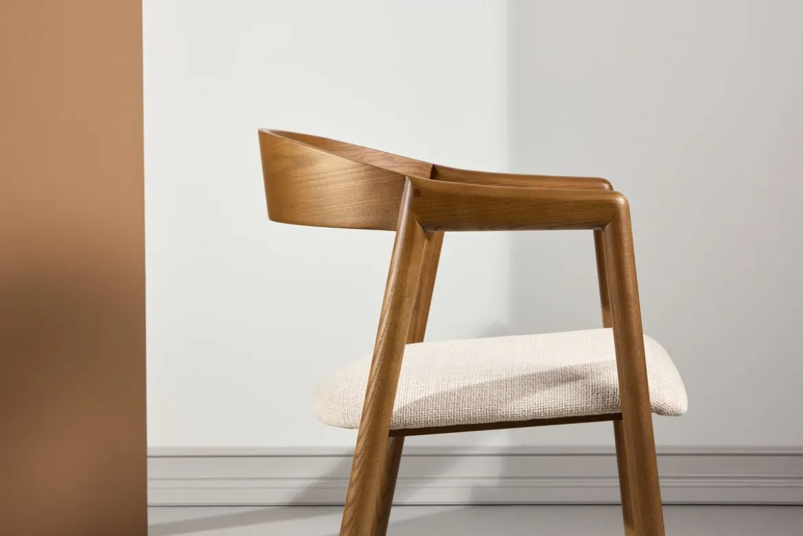 2er Set - Stuhl Tavi mit weichen, organischen Formen