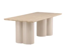 Esstisch Belluno – Rechteckiger Tisch 210 × 100 cm in Whitewash