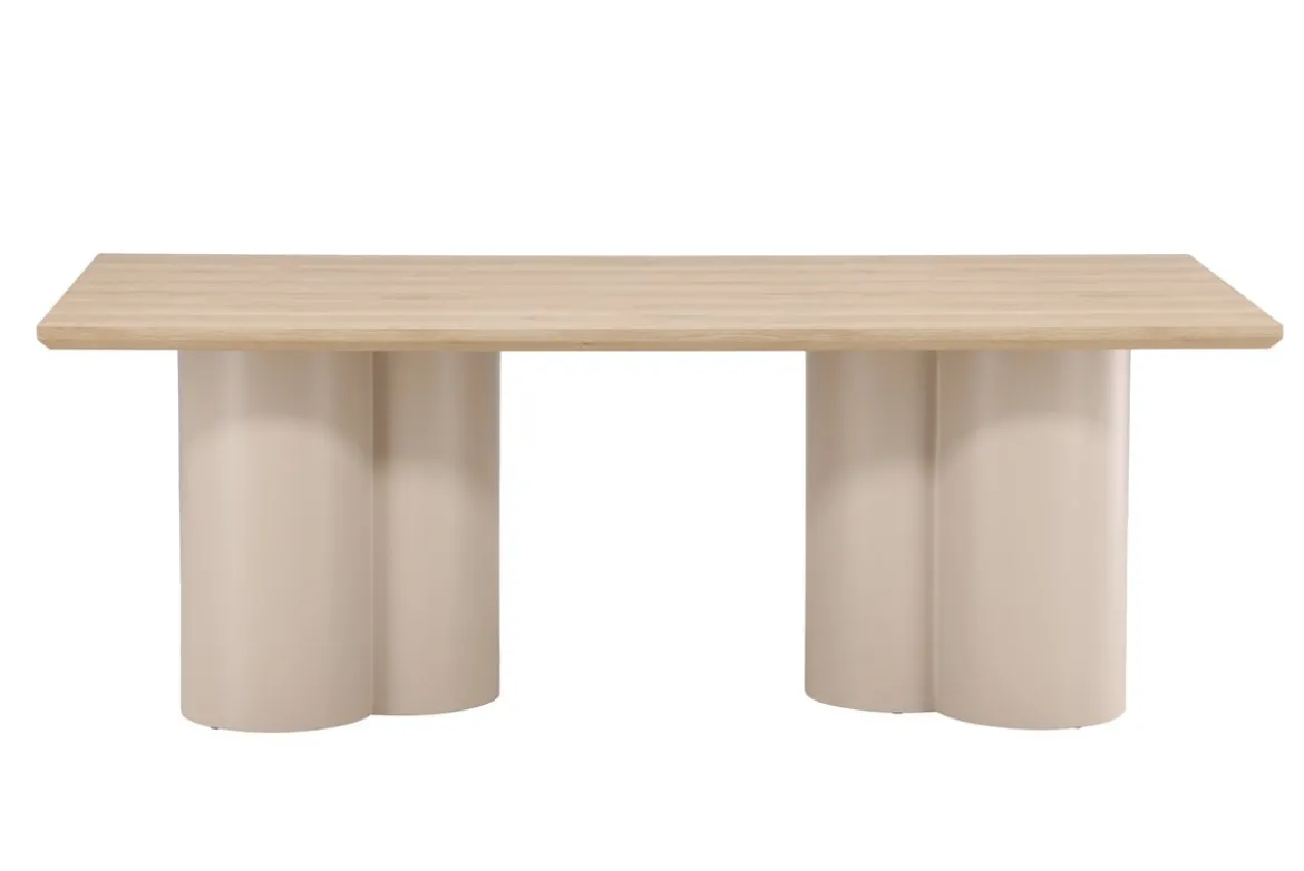 Esstisch Belluno – Rechteckiger Tisch 210 × 100 cm in Whitewash