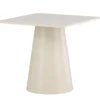 Esstisch Cubo – Quadratischer Design-Esstisch 80x80 cm in Beige