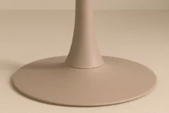 Esstisch Glade – Runder Esstisch in Beige (Ø 100 cm)