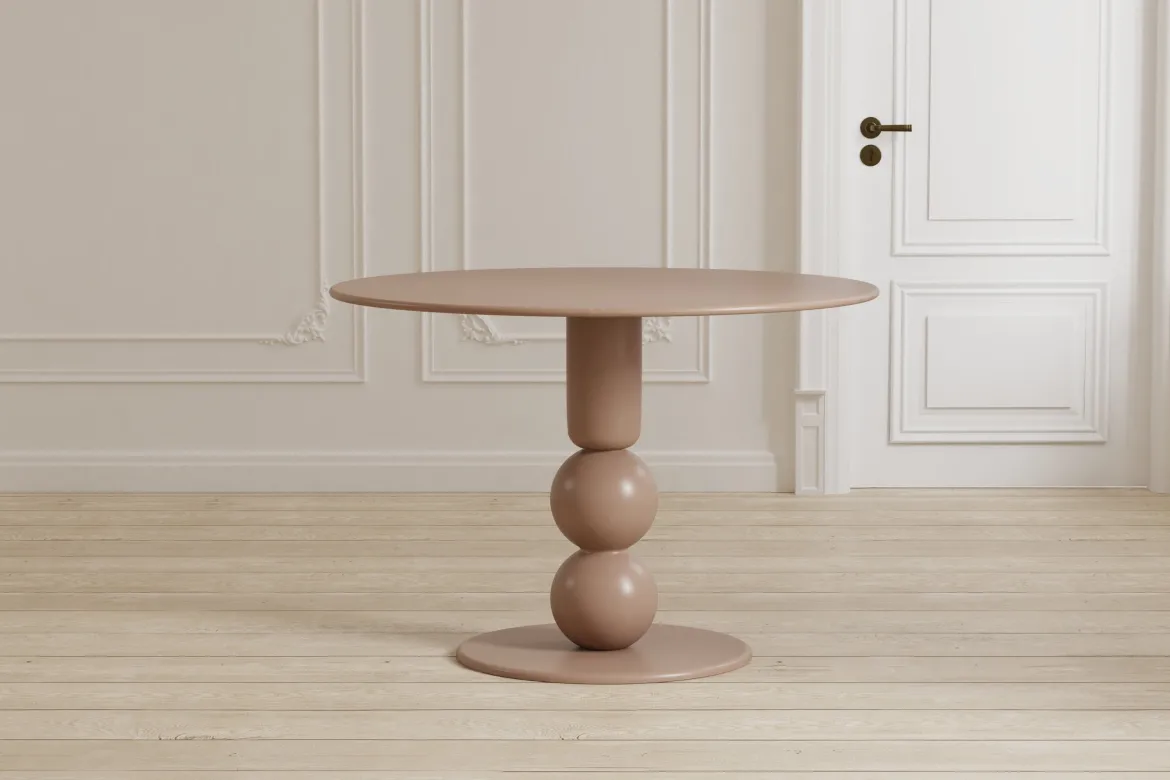 Esstisch Jarell - in Beige aus MDF Material
