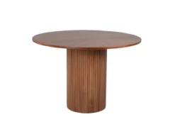 Esstisch Nuvani - mit robusten Gestell im gerippten Design
