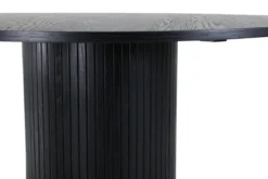 Esstisch Nuvani - mit robusten Gestell im gerippten Design