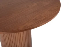 Esstisch Nuvani - mit robusten Gestell im gerippten Design
