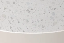 Esstisch Soreya - moderner Esstisch mit hochwertiger Terrazzo-Tischplatte