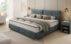 Familien Boxspringbett Aurelio in 220/240x200 in Cord