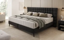 Familien Boxspringbett Bellanova in 220/240x200 in Bouclé