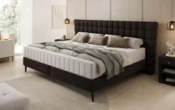 Familien Boxspringbett Bellanova in 220/240x200 in Bouclé