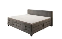 Familien Boxspringbett Noela 220/240x200 elektrisch verstellbar in Samt