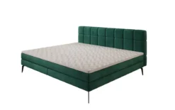 Familien Boxspringbett Savona – 220/240x200 in Samt