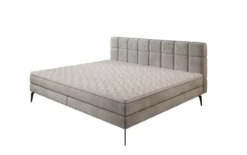 Familien Boxspringbett Savona – 220/240x200 in Samt