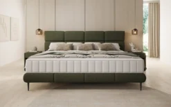 Familien Polsterbett Milano Bouclé in 220/240x200