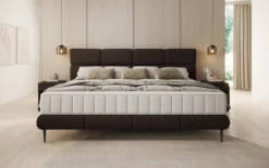 Familien Polsterbett Milano Bouclé in 220/240x200