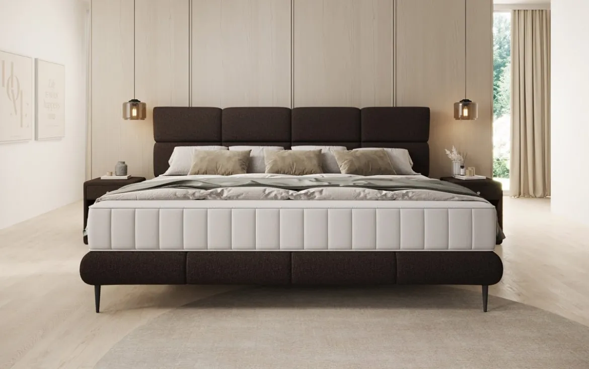 Familien Polsterbett Milano Bouclé in 220/240x200