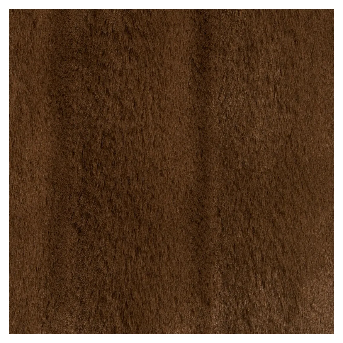 Flausch - Zierkissen Tao aus Kunstfell Braun 45x45 cm