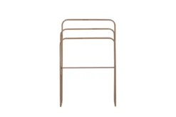 Garderobe Malven – Dreistufiges Design im Mocca-Holzlook