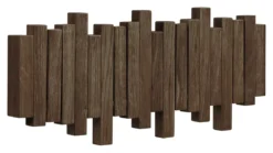 Garderobe Minimalistic - aus dunkelbraunem Eichenholz