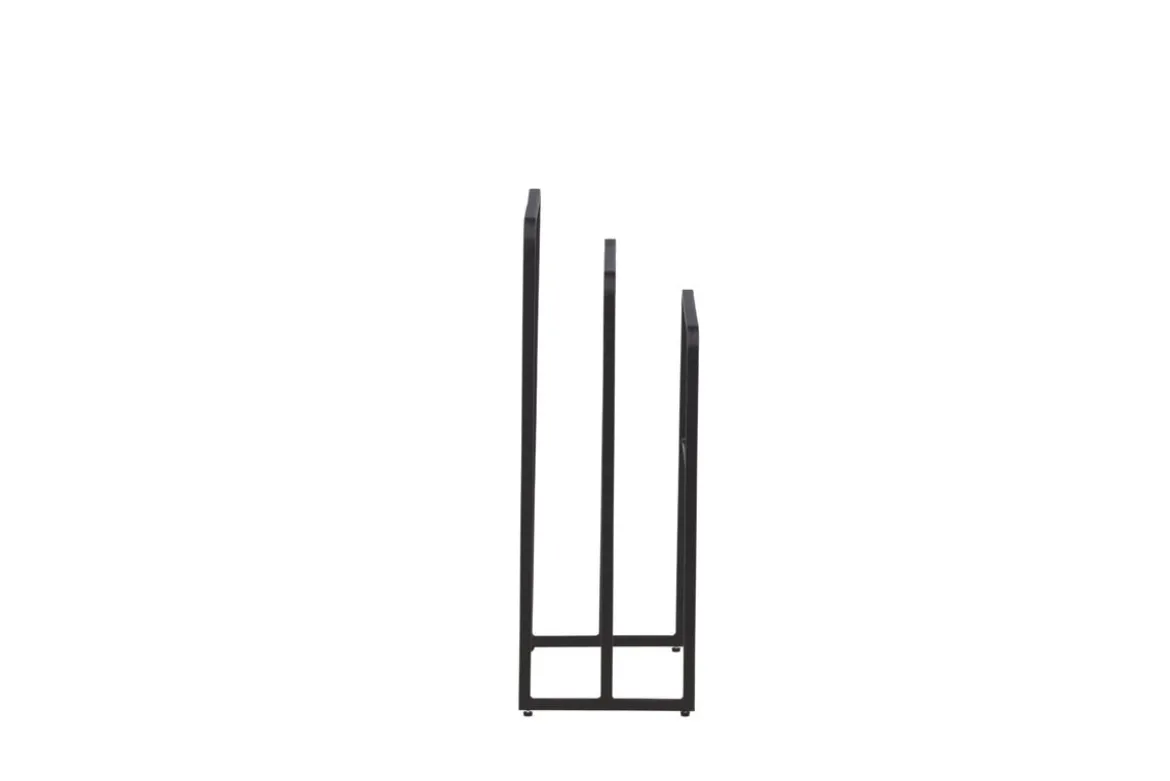 Garderobe Neyor – Dreistufiges Design in Schwarz