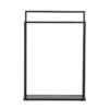 Garderobe Norello – Minimalistischer Kleiderständer aus Stahl