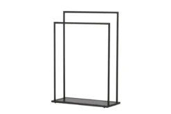 Garderobe Norello – Minimalistischer Kleiderständer aus Stahl