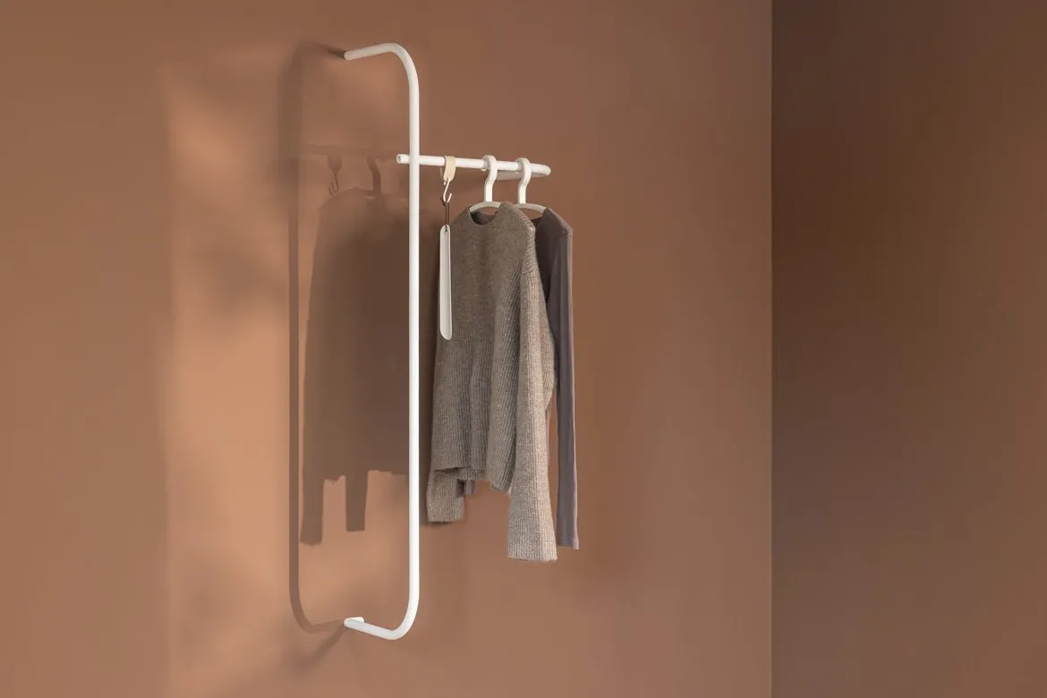 Garderobe Tamina – Minimalistisches Design mit flexibler Montage