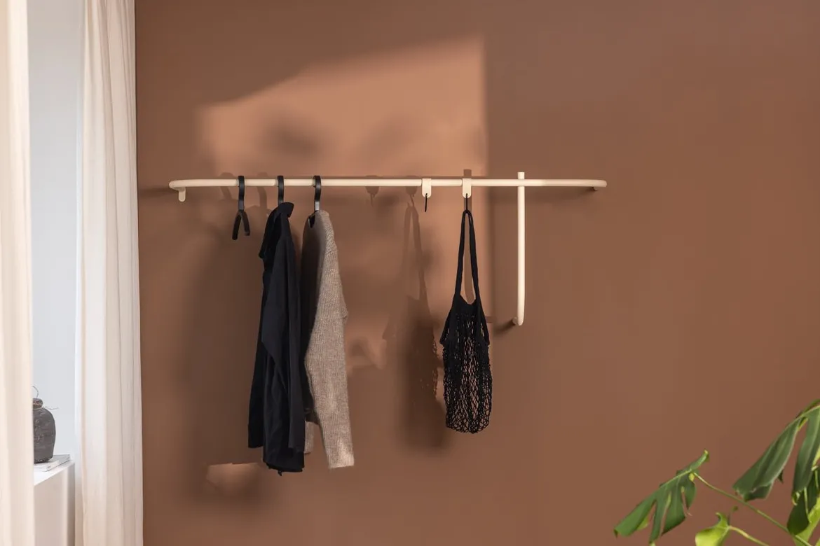 Garderobe Tamina – Minimalistisches Design mit flexibler Montage