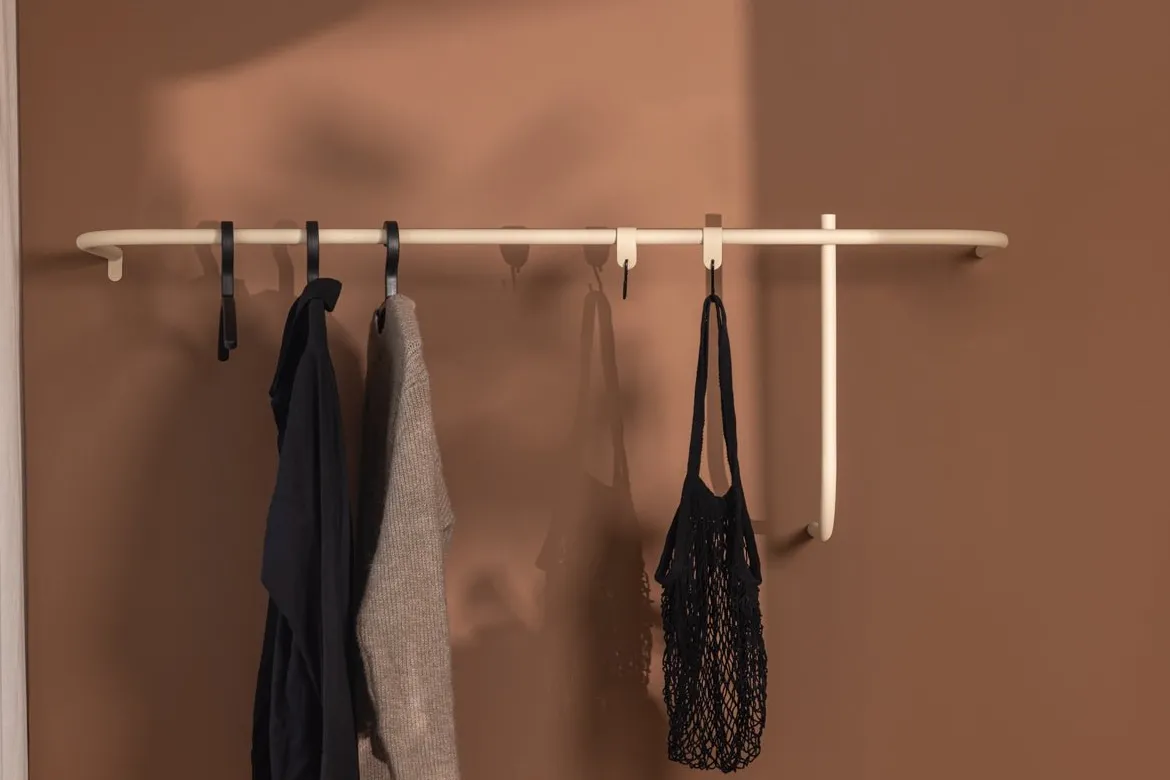 Garderobe Tamina – Minimalistisches Design mit flexibler Montage