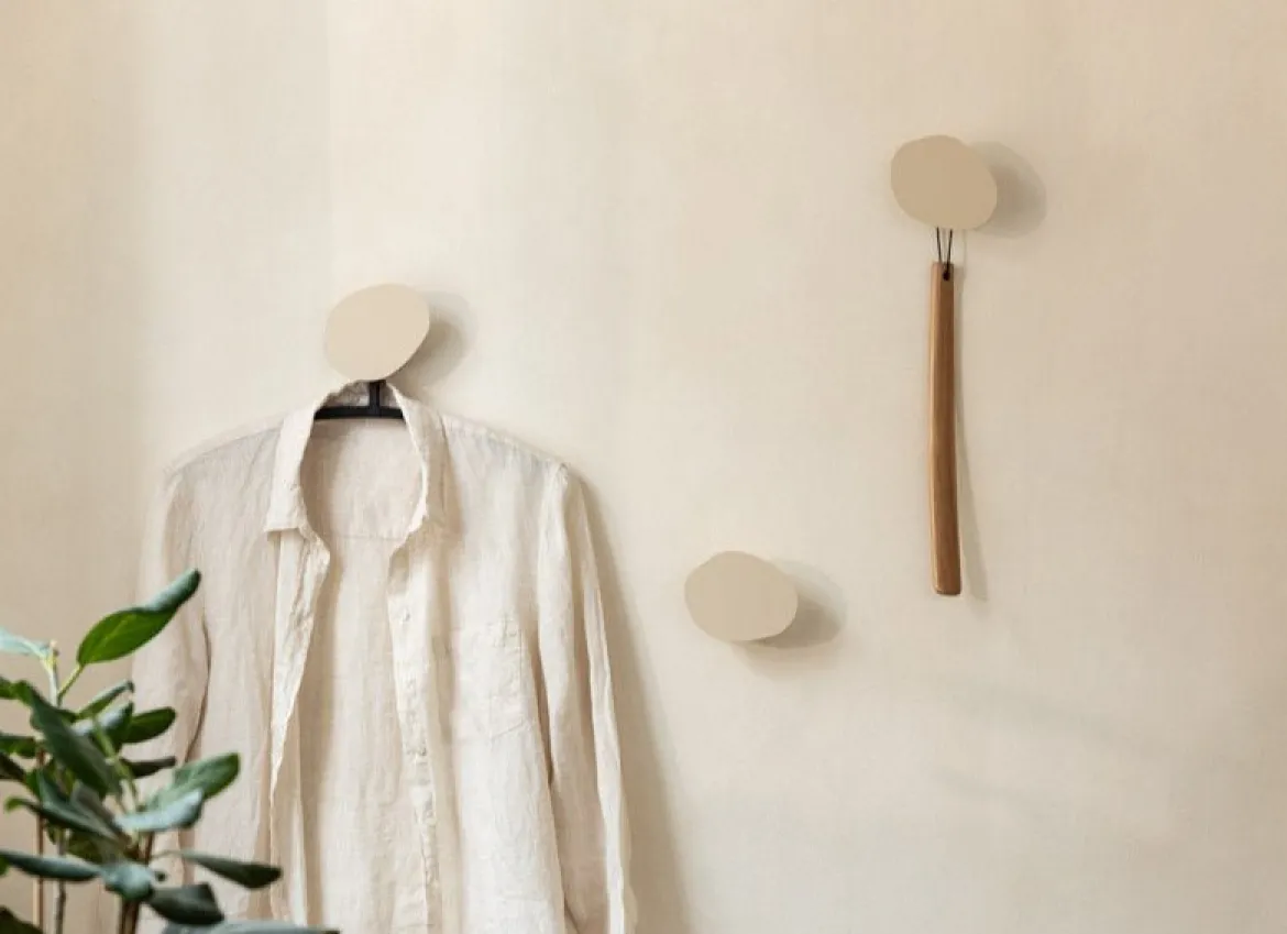 Garderobe/Wandhaken Lou – Minimalistisches Design-Statement aus Metall